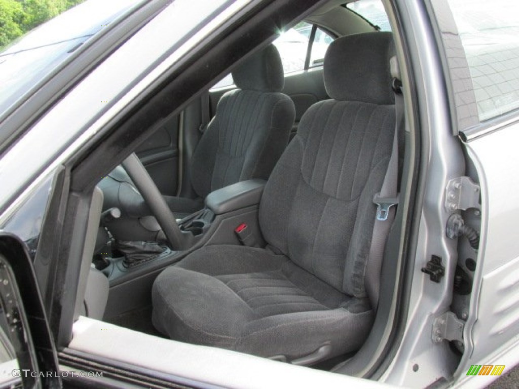 2000 Grand Am SE Sedan - Silvermist Metallic / Dark Pewter photo #14