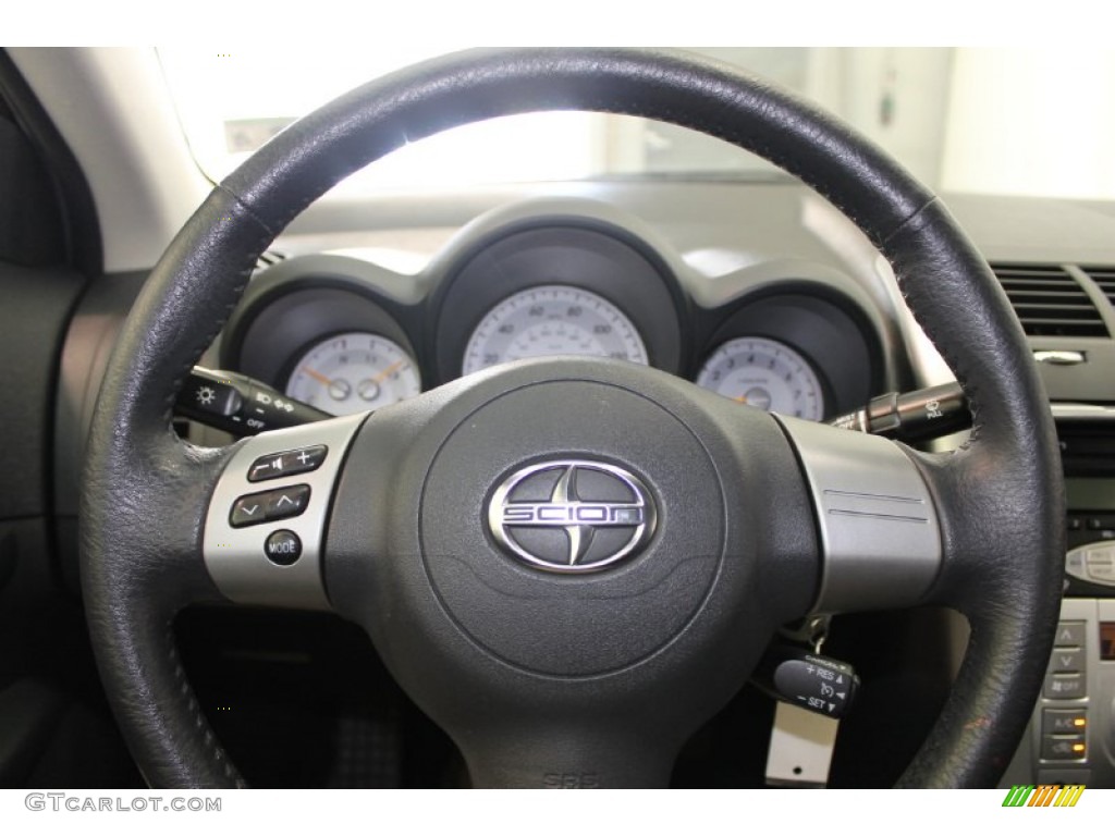 2006 Scion tC Standard tC Model Dark Charcoal Steering Wheel Photo #83000929