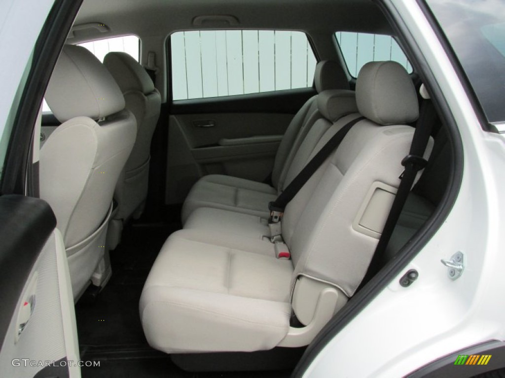 2011 Mazda CX-9 Sport AWD Rear Seat Photo #83001221