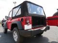 2013 Flame Red Jeep Wrangler Sport 4x4  photo #15
