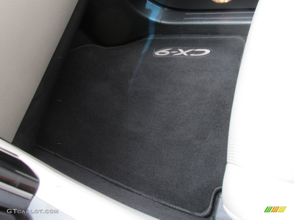 2011 CX-9 Sport AWD - Crystal White Pearl Mica / Sand photo #18