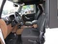 Black/Dark Saddle Interior Photo for 2013 Jeep Wrangler #83001500