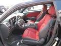 Radar Red/Dark Slate Gray Interior Photo for 2013 Dodge Challenger #83001795