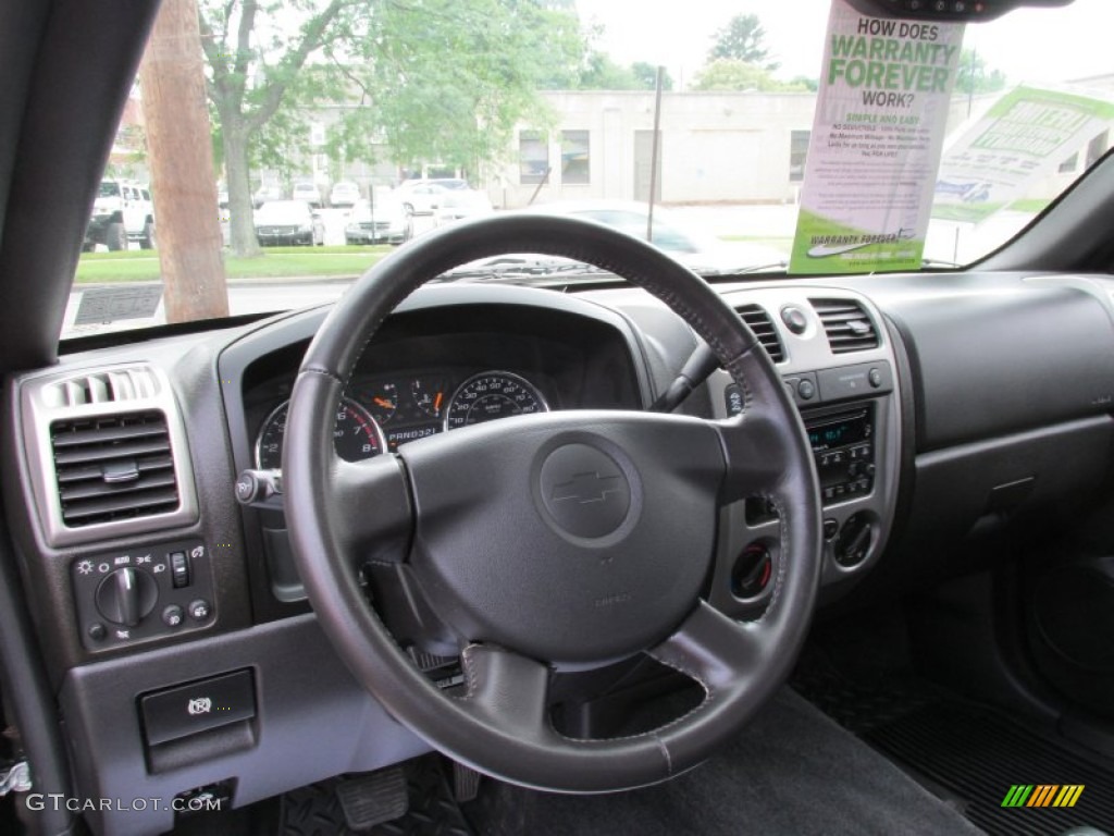 2010 Colorado LT Extended Cab 4x4 - Black / Ebony photo #13