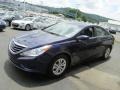 Indigo Blue Pearl - Sonata GLS Photo No. 5