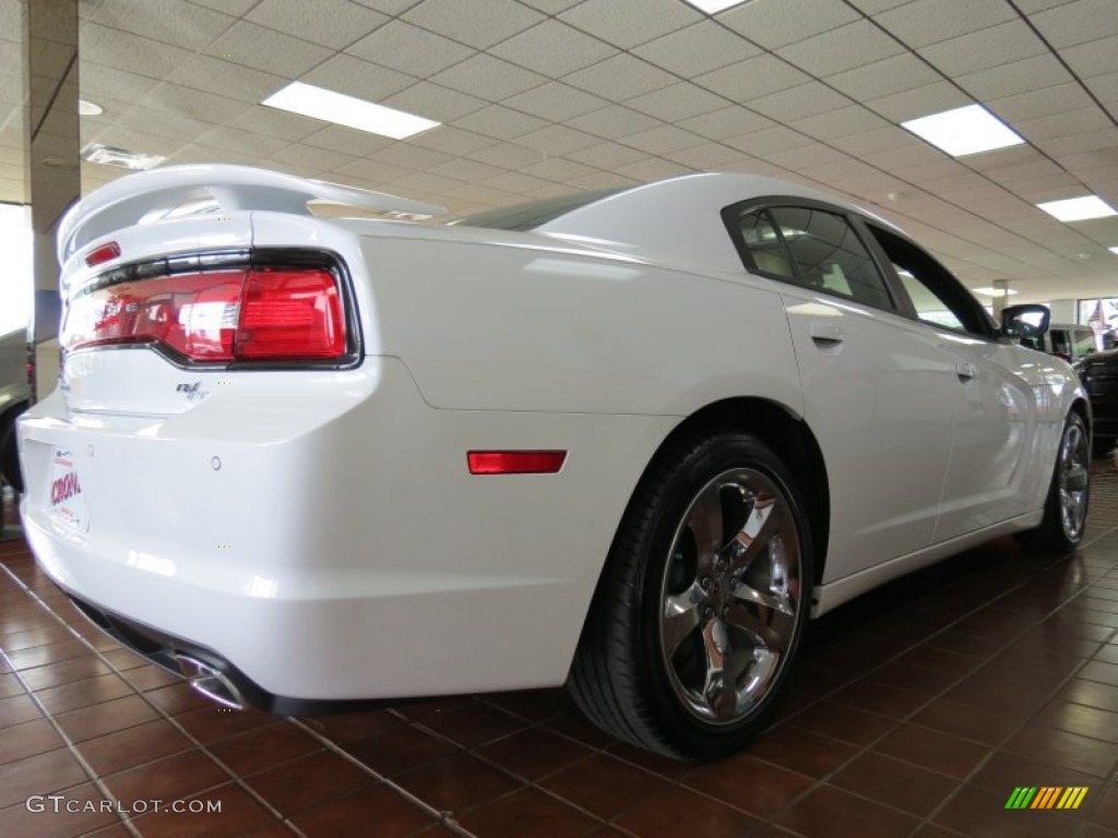 2013 Charger R/T Max - Ivory Pearl / Black/Tan photo #7