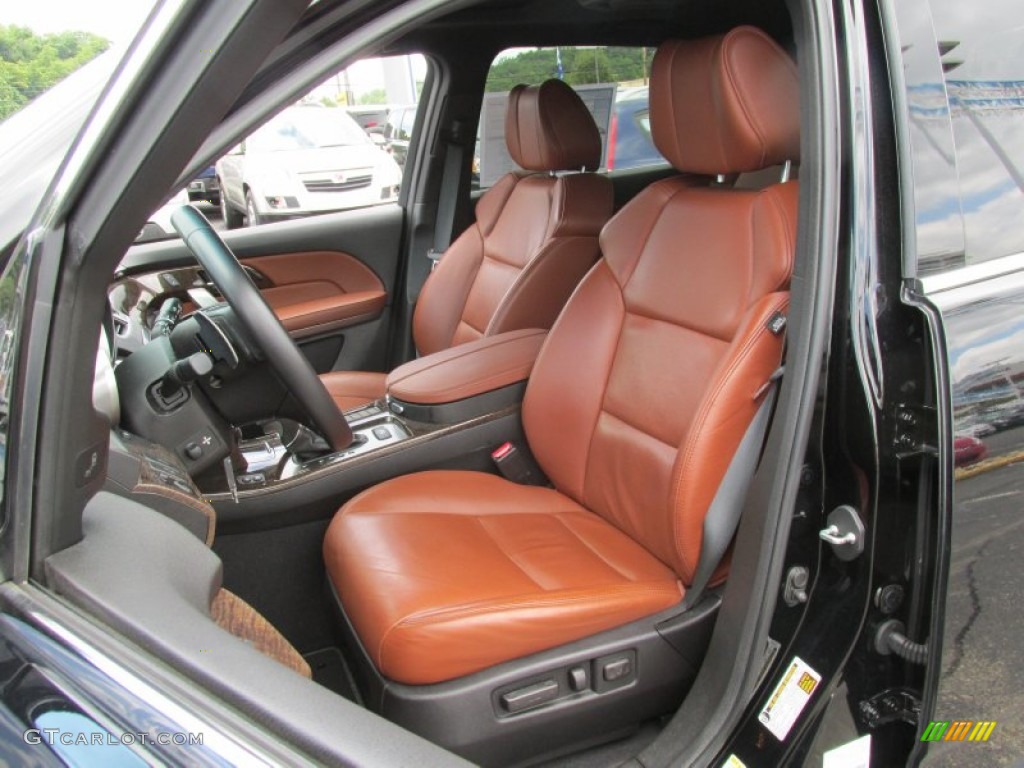 Umber Interior 2012 Acura MDX SH-AWD Advance Photo #83002993