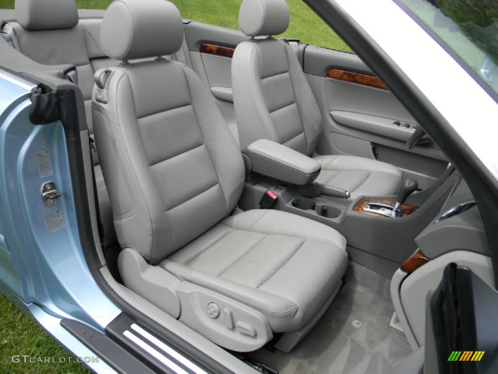 Platinum Interior 2006 Audi A4 1.8T Cabriolet Photo #83003654