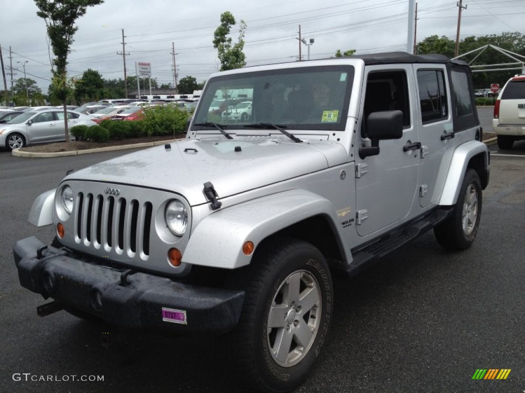 Bright Silver Metallic 2007 Jeep Wrangler Unlimited Sahara 4x4 Exterior Photo #83003778