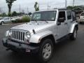 Bright Silver Metallic 2007 Jeep Wrangler Unlimited Sahara 4x4 Exterior