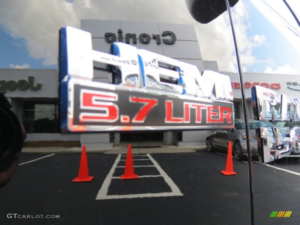 2013 1500 Express Crew Cab 4x4 - Black / Black/Diesel Gray photo #10