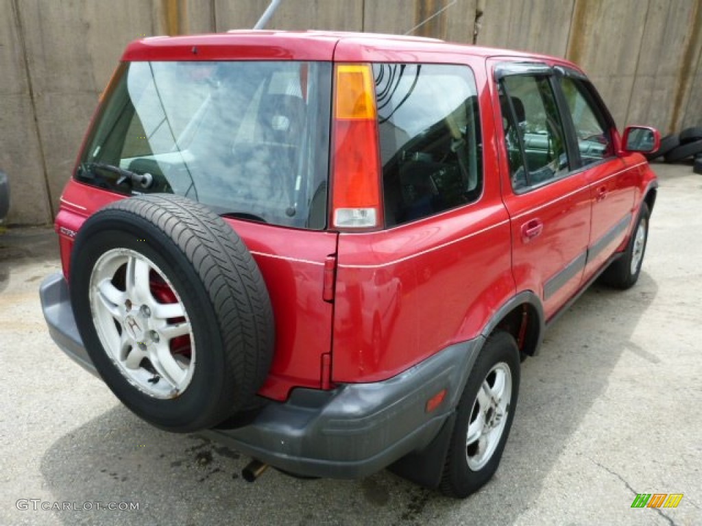 2001 CR-V EX 4WD - Milano Red / Dark Gray photo #3
