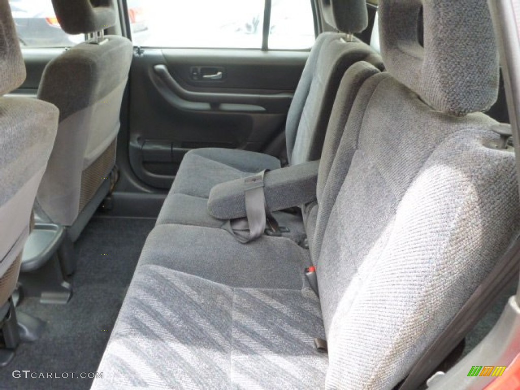 2001 CR-V EX 4WD - Milano Red / Dark Gray photo #9