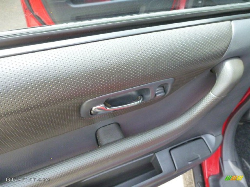 2001 CR-V EX 4WD - Milano Red / Dark Gray photo #11