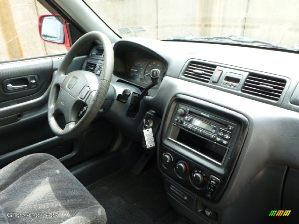 2001 CR-V EX 4WD - Milano Red / Dark Gray photo #15