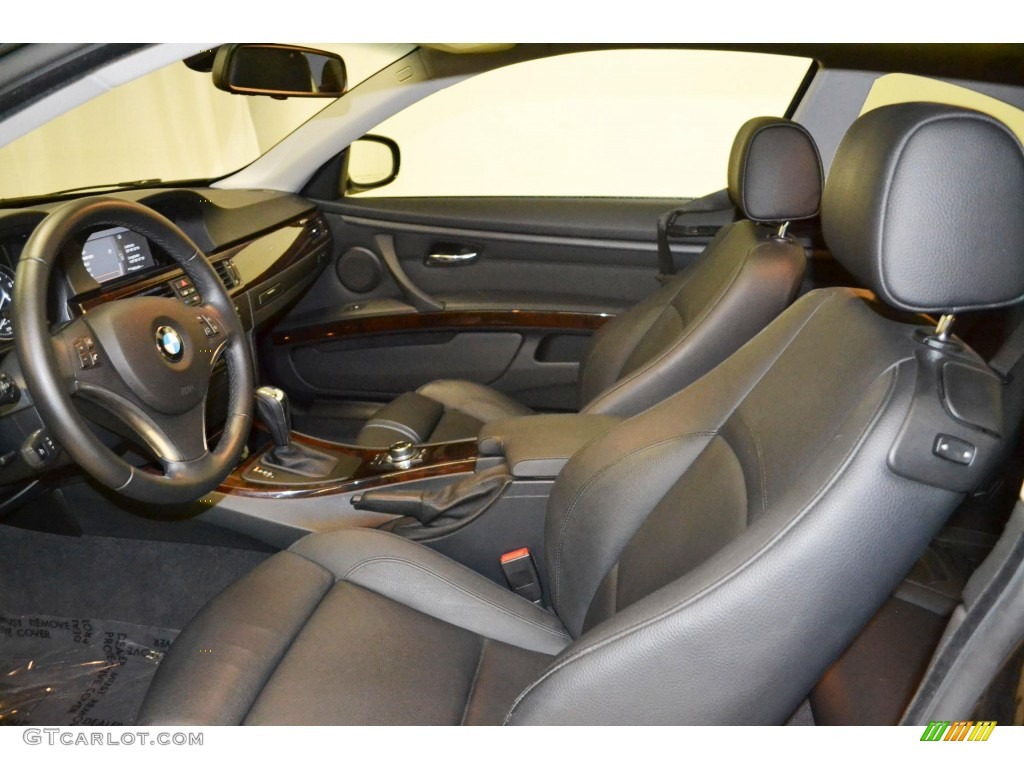2011 3 Series 328i Coupe - Black Sapphire Metallic / Black photo #11