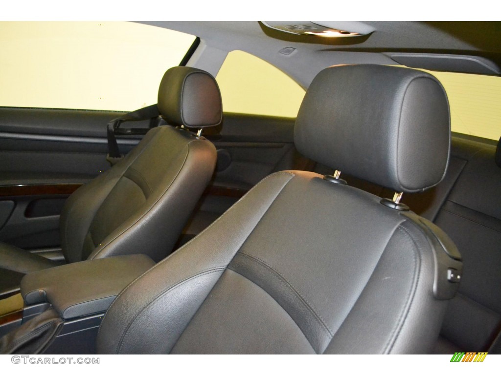 2011 3 Series 328i Coupe - Black Sapphire Metallic / Black photo #12