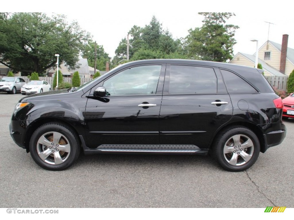 Formal Black Pearl 2007 Acura MDX Sport Exterior Photo #83005703