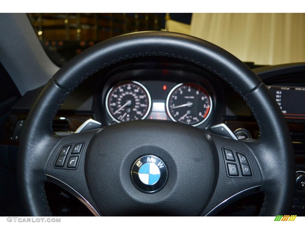 2011 3 Series 328i Coupe - Black Sapphire Metallic / Black photo #21