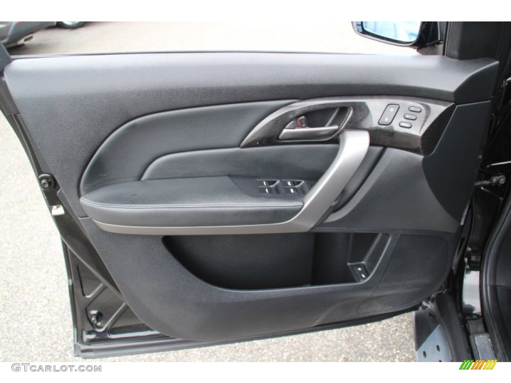 2007 Acura MDX Sport Ebony Door Panel Photo #83005763