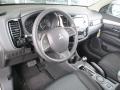 Black 2014 Mitsubishi Outlander SE Interior Color