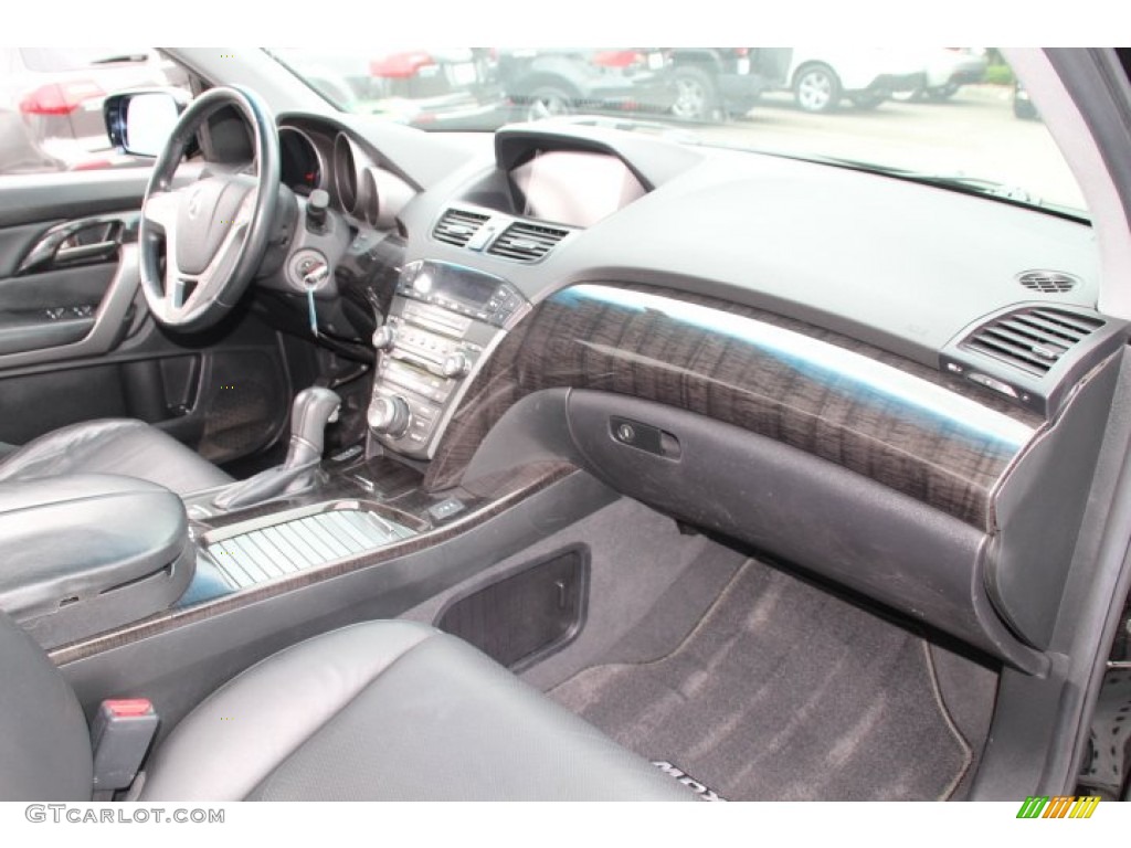 2007 Acura MDX Sport Ebony Dashboard Photo #83006126