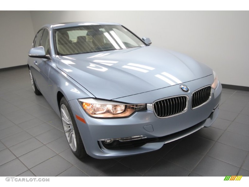 2012 3 Series 328i Sedan - Liquid Blue Metallic / Venetian Beige photo #5