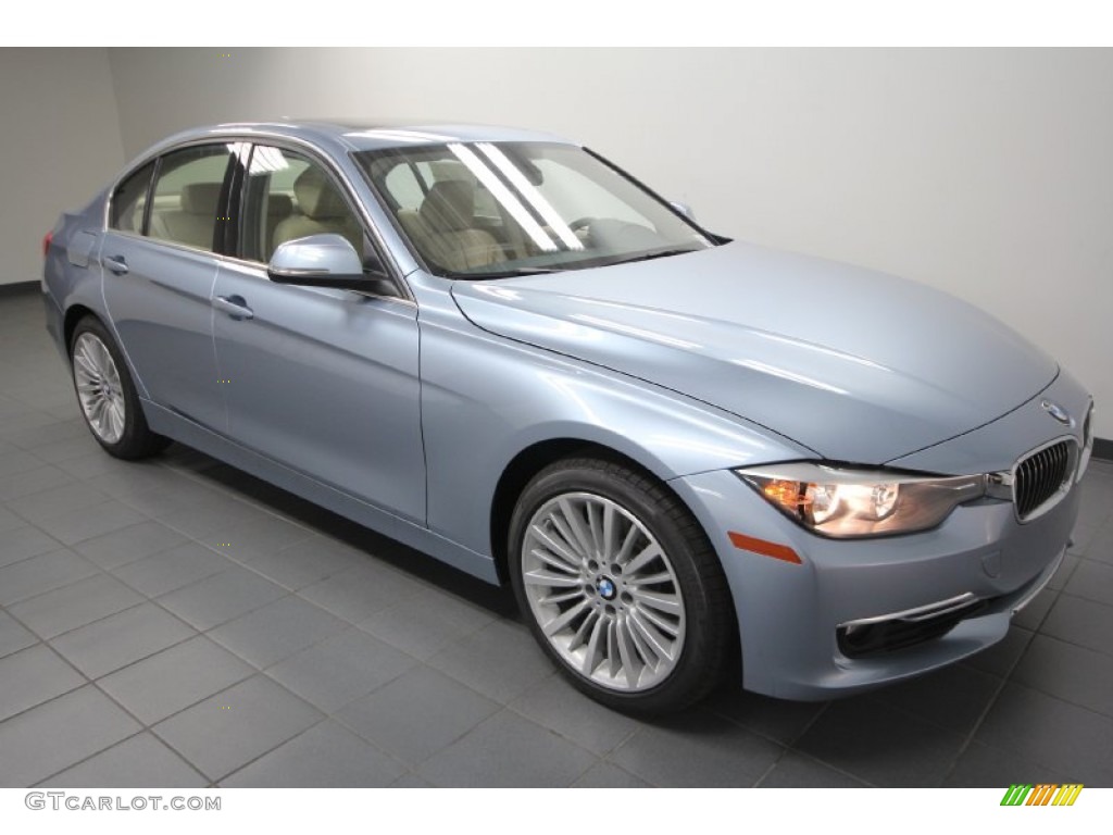 2012 3 Series 328i Sedan - Liquid Blue Metallic / Venetian Beige photo #6