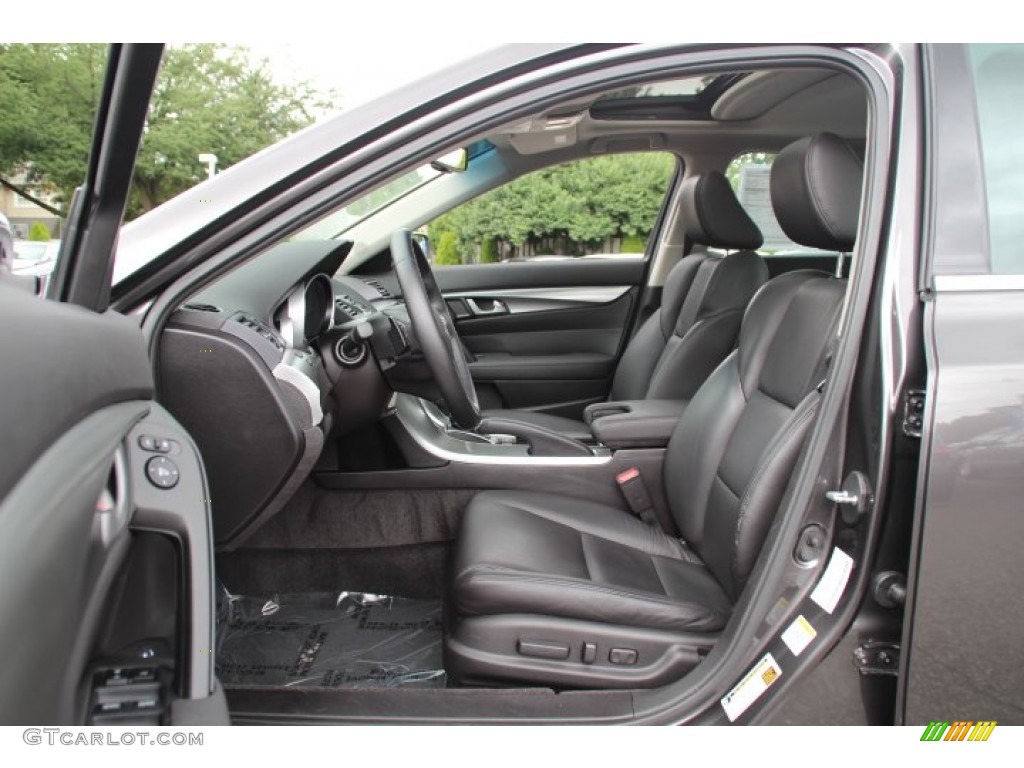 Ebony Interior 2010 Acura TL 3.5 Photo #83006450