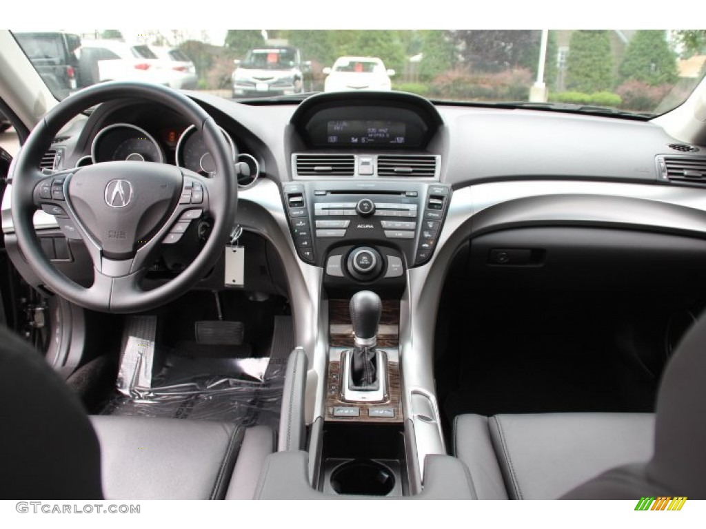 2010 Acura TL 3.5 Ebony Dashboard Photo #83006468