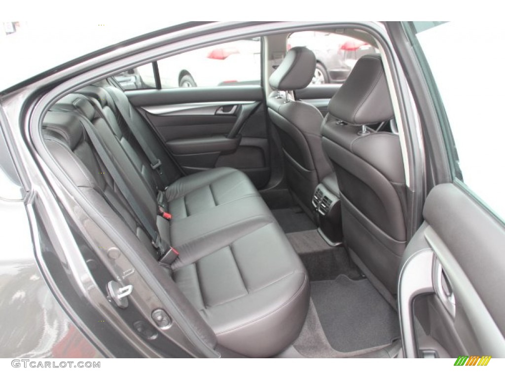 2010 Acura TL 3.5 Rear Seat Photos