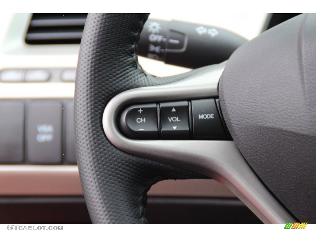 2008 Civic Si Sedan - Rallye Red / Black photo #17