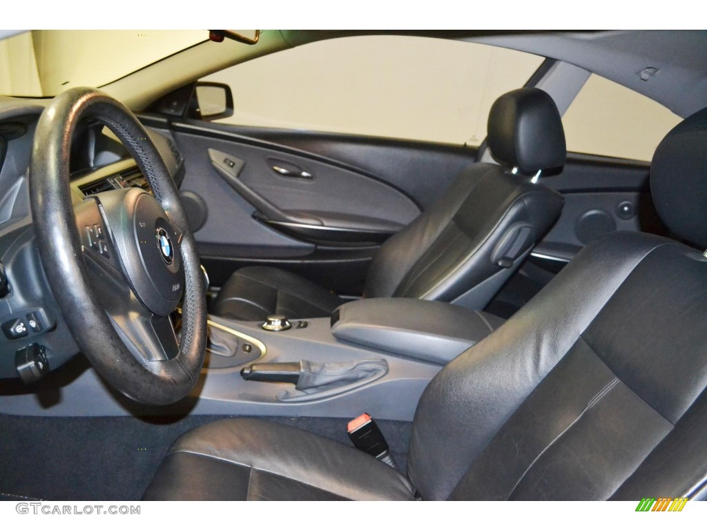 2004 BMW 6 Series 645i Coupe Interior Color Photos