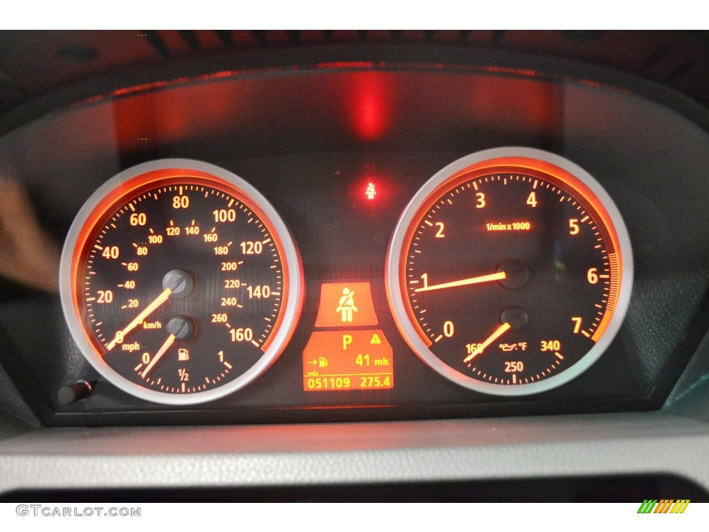 2004 BMW 6 Series 645i Coupe Gauges Photo #83008414