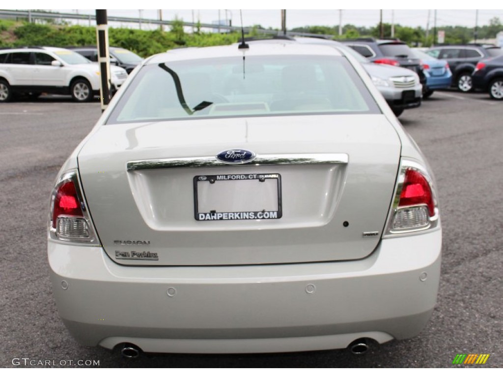 2008 Fusion SEL V6 AWD - Light Sage Metallic / Medium Light Stone photo #7