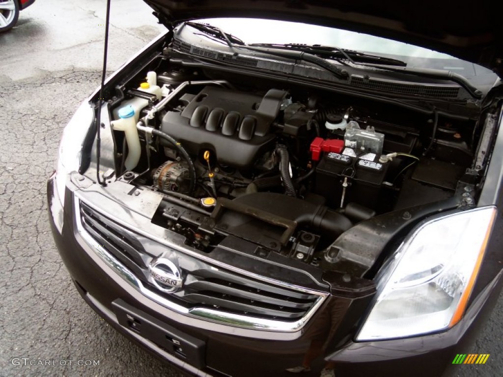 2010 Sentra 2.0 SL - Espresso Black Metallic / Charcoal photo #12