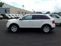 2013 White Platinum Tri-Coat Ford Edge SEL AWD  photo #2