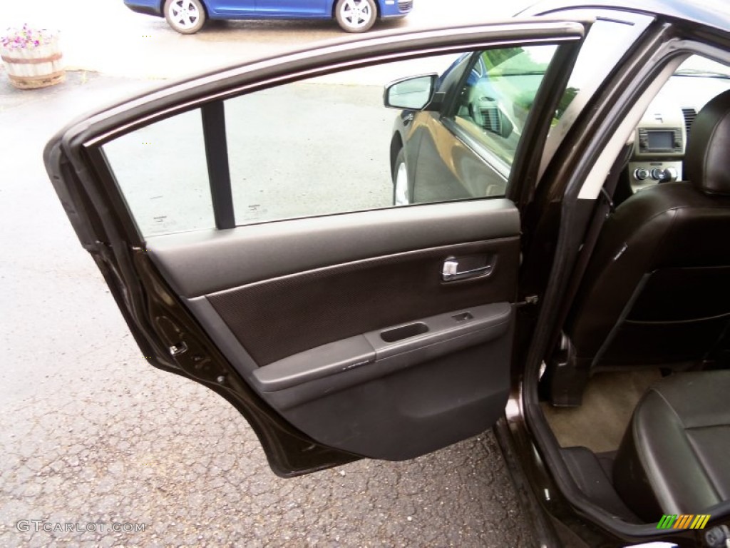 2010 Sentra 2.0 SL - Espresso Black Metallic / Charcoal photo #19