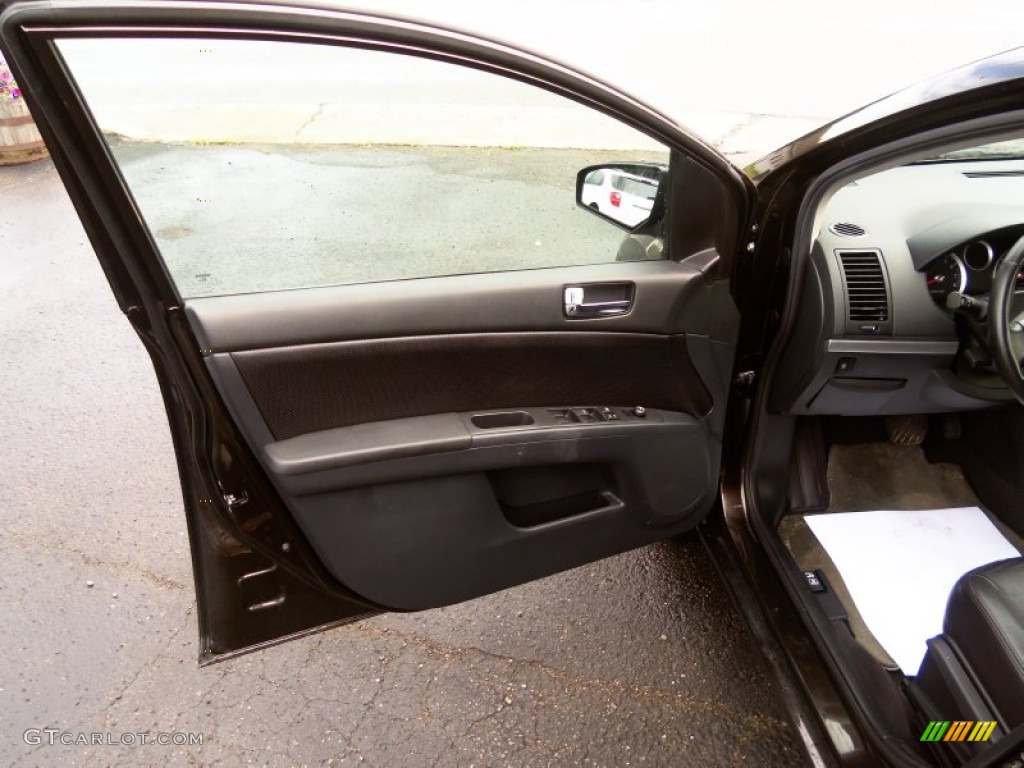 2010 Sentra 2.0 SL - Espresso Black Metallic / Charcoal photo #22