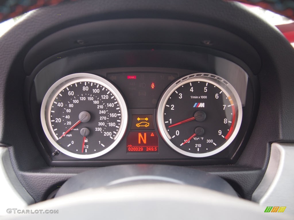 2013 BMW M3 Coupe Gauges Photo #83009066
