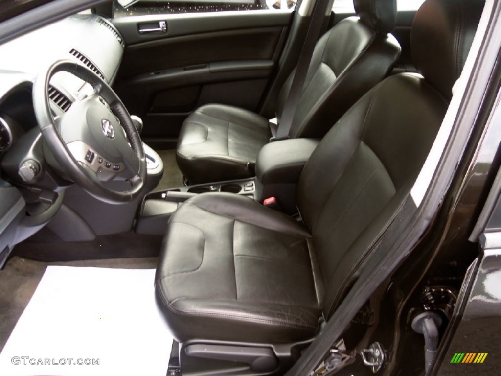 2010 Sentra 2.0 SL - Espresso Black Metallic / Charcoal photo #24