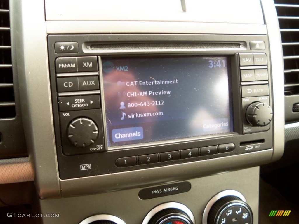 2010 Sentra 2.0 SL - Espresso Black Metallic / Charcoal photo #29