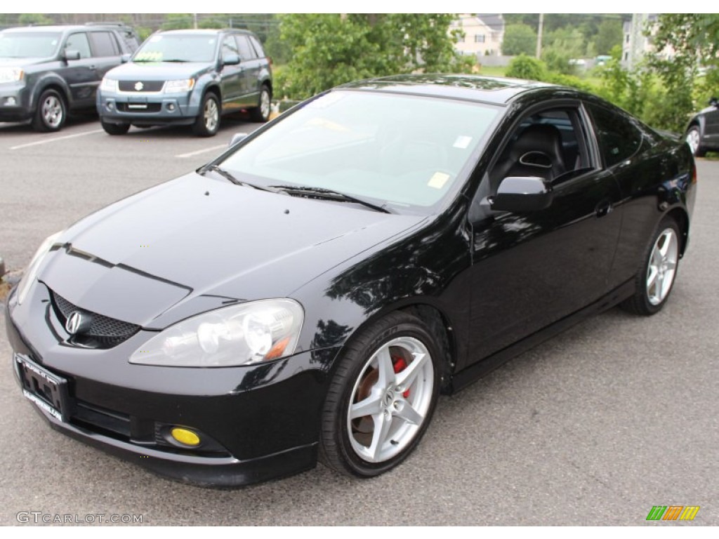 Nighthawk Black Pearl 2006 Acura RSX Type S Sports Coupe Exterior Photo #83009408