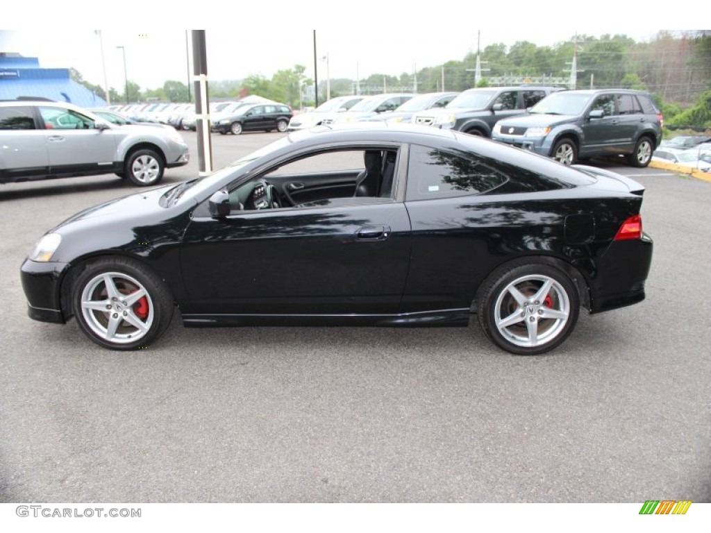Nighthawk Black Pearl 2006 Acura RSX Type S Sports Coupe Exterior Photo #83009544