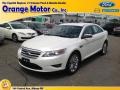 White Platinum Metallic Tri-Coat 2010 Ford Taurus Limited AWD