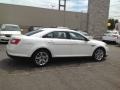 2010 White Platinum Metallic Tri-Coat Ford Taurus Limited AWD  photo #6