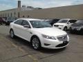 2010 White Platinum Metallic Tri-Coat Ford Taurus Limited AWD  photo #7