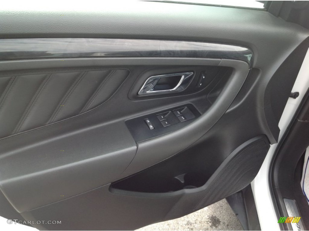 2010 Taurus Limited AWD - White Platinum Metallic Tri-Coat / Charcoal Black photo #11