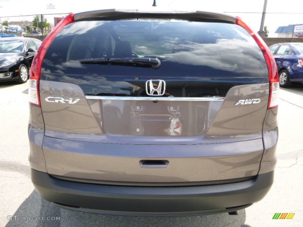 2013 CR-V EX AWD - Urban Titanium Metallic / Black photo #4