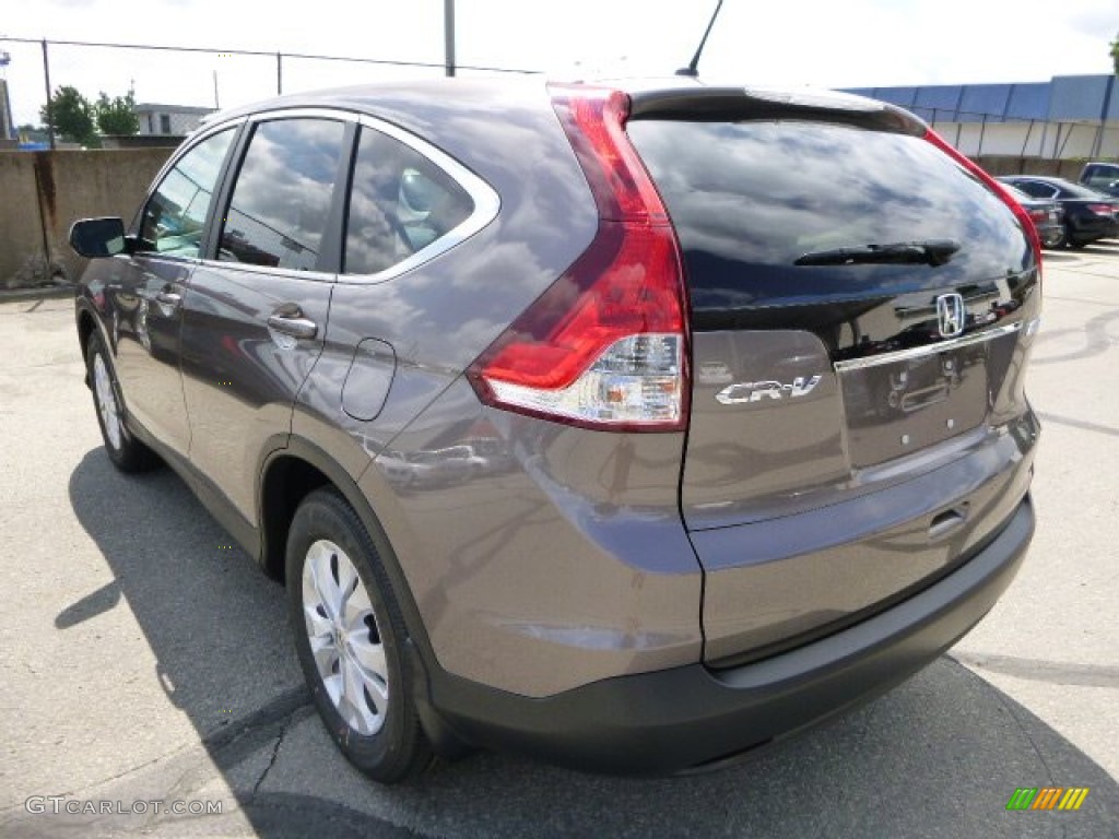 2013 CR-V EX AWD - Urban Titanium Metallic / Black photo #5
